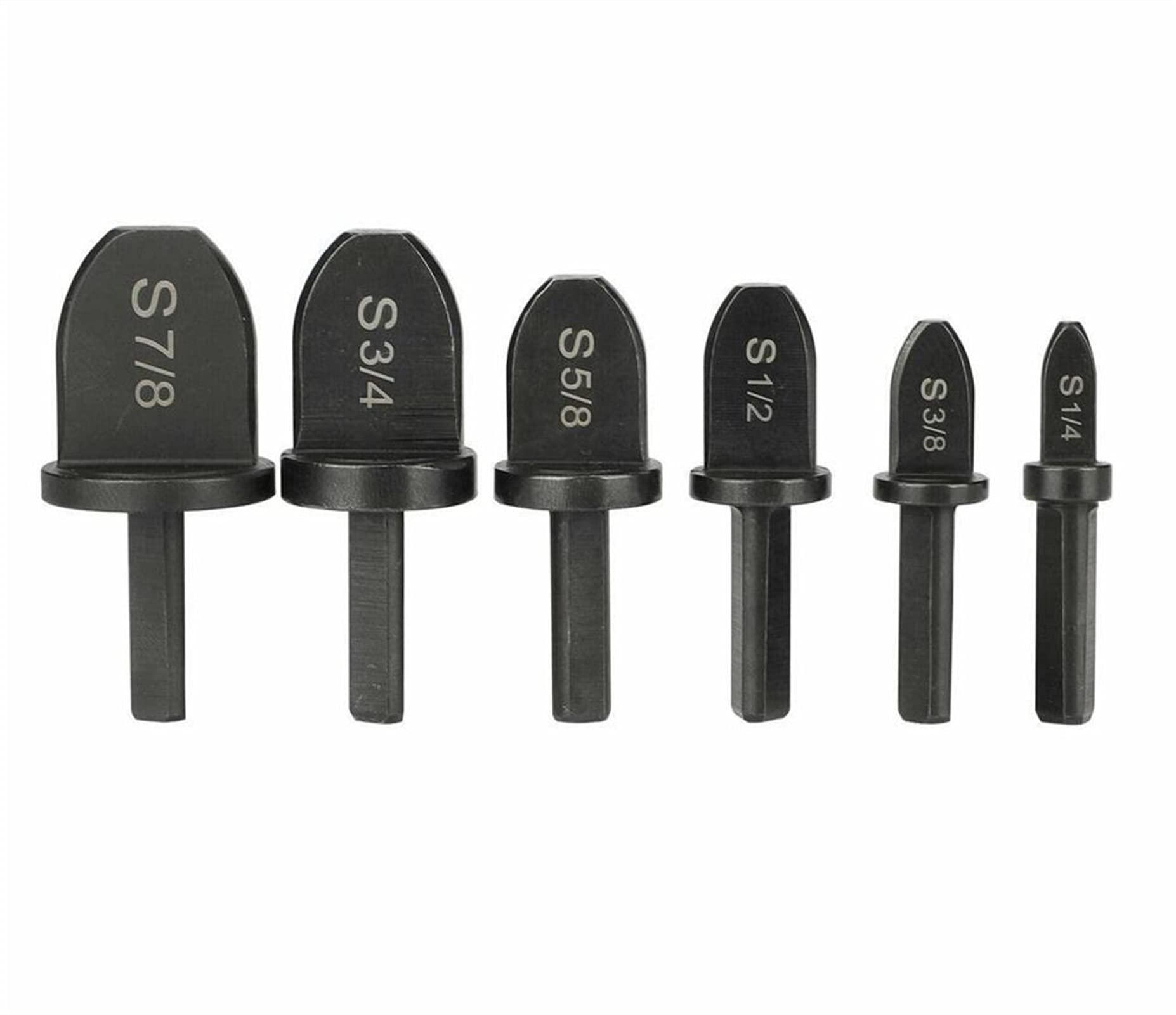 Hydraulic Crimping Tool 6pcs Copper Tube Pipe Expander Support for Air Conditioner Conditioning Swaging Tool Drill Bit Set