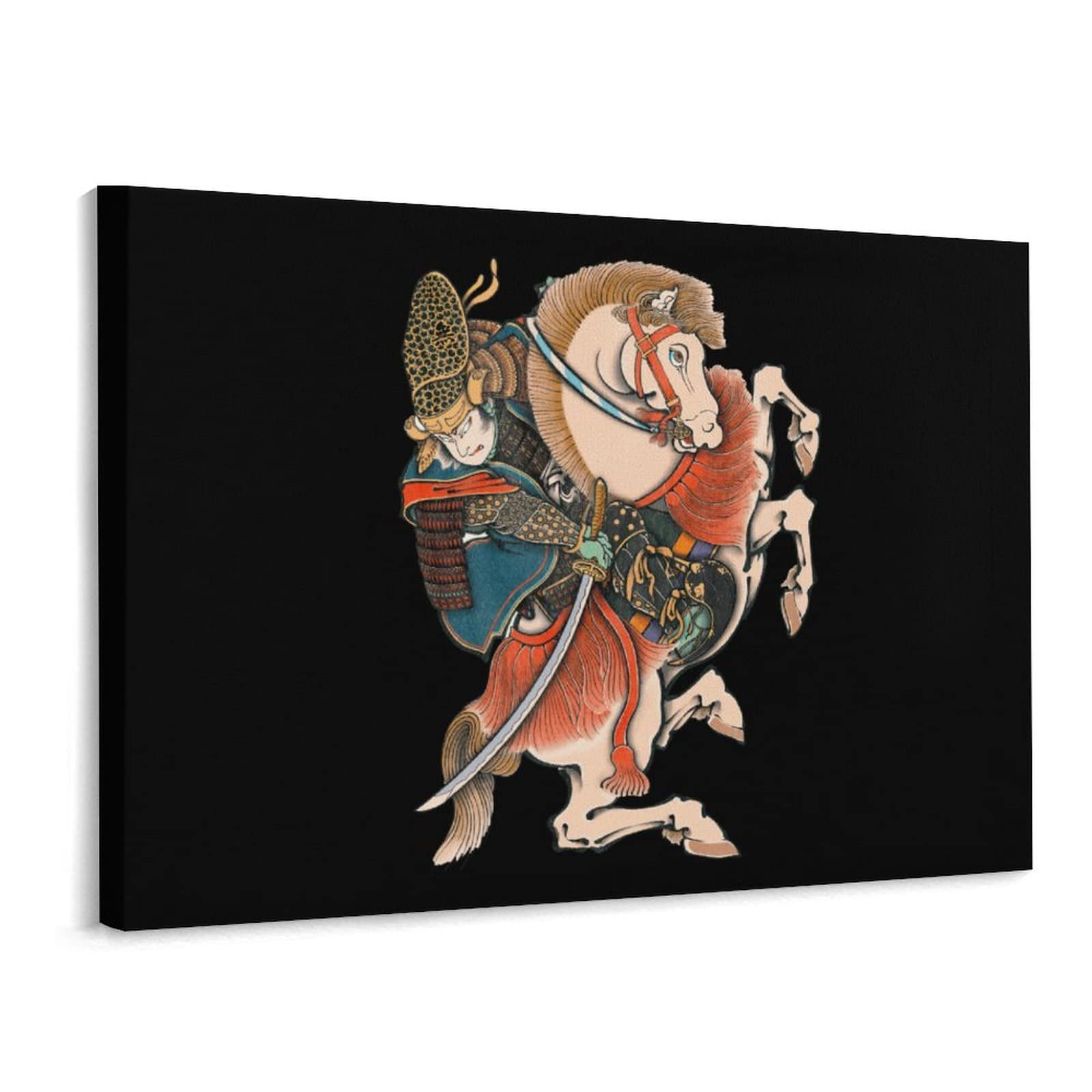 Amazon.co.jp: 戦国武将 上杉謙信 浮世絵 アートパネル 壁飾り 壁絵 