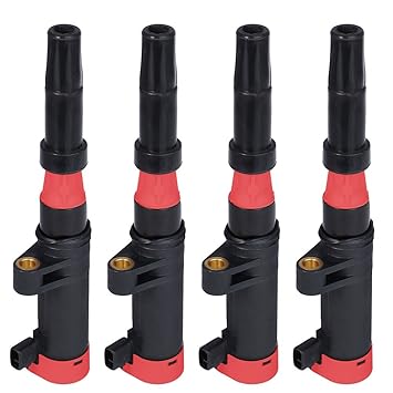 Tooarts 4 Pack Ignition Coil Compatible with Renault Clio Laguna Megane Scenic TM