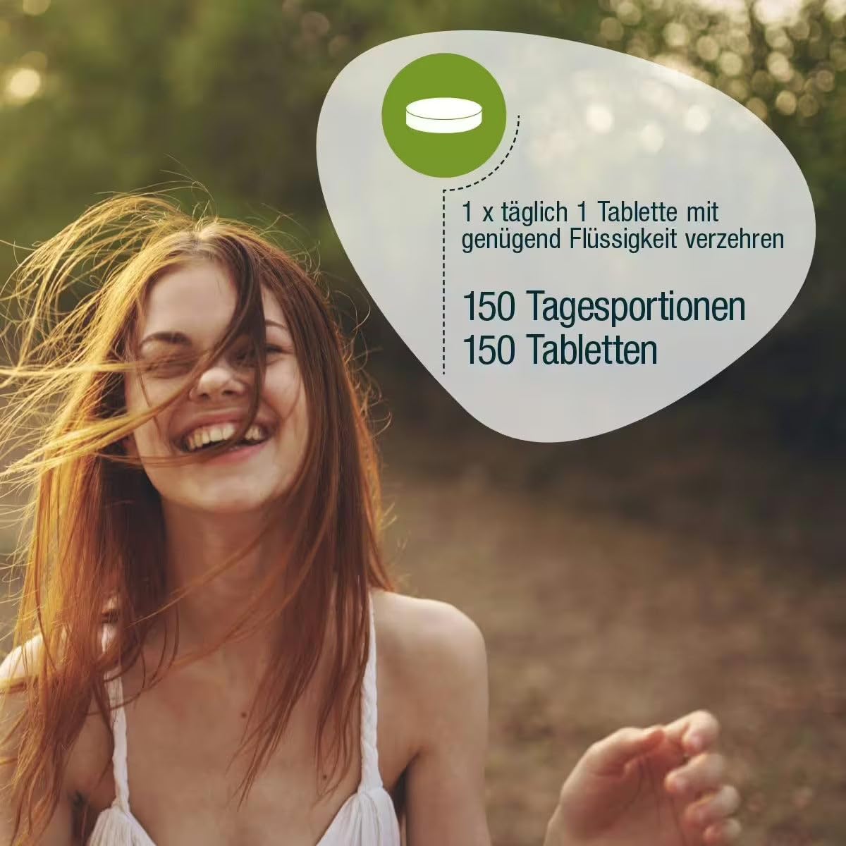 GSE/Haut, Haare, Nägel Complex (Bio) / 150 Tabletten mit Selen und B-Vitaminen/Selen für Zellschutz, B-Vitamine für Energie, vegan & Bio-Qualität