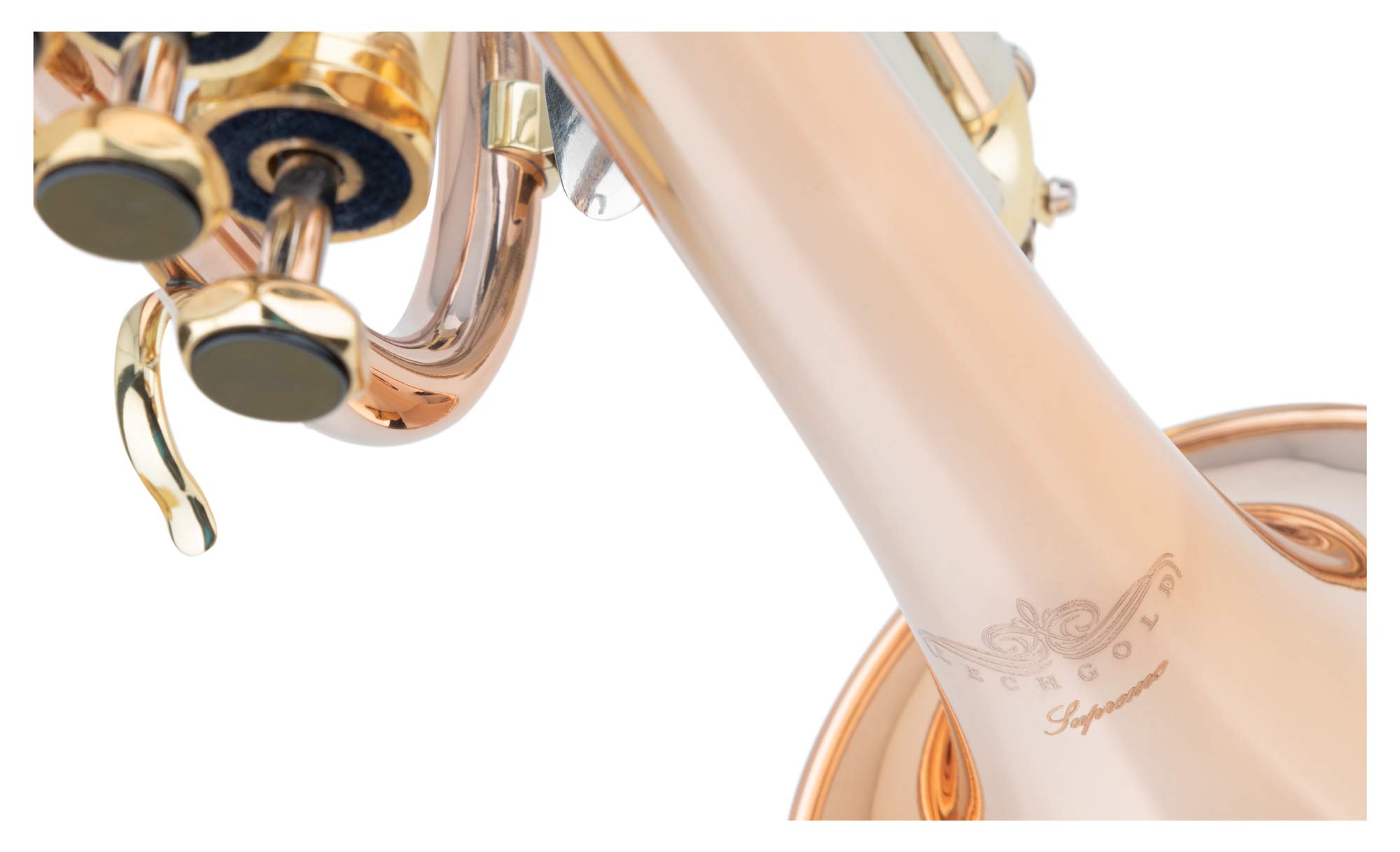 CR-18L Cornet Sib - Soudure et pavillon en laiton doré - Pistons en acier inoxydable - avec étui léger - laqué