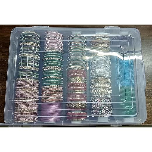 Plastic Multipurpose Bangle Box Organizer Large