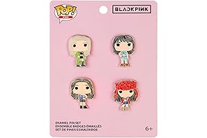 BLACKPINK Shut Down Funko Pop! 4-Pack Pin Set: Lisa, Jisoo, Jennie, Rosé
