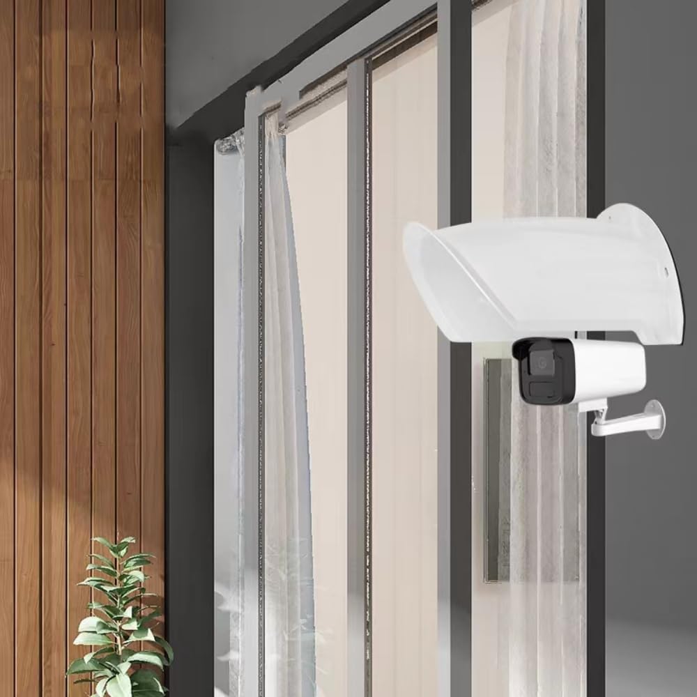 Überwachungskamera, Sonnenschutz, Regenschutz, Schutzdach, für Überwachung, Outdoor, Hikvision/Nest/Ring/Arlo/Dome/Bullet