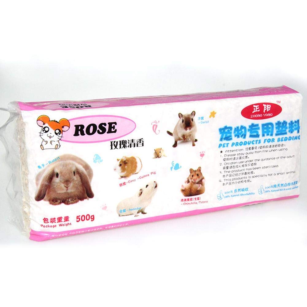 Easy-Topbuy 500G Hamster Shavings Hamster Bedding, Deodorant Sawdust Bedding, Warm Mat Sawdust Random Taste Wood Shavings For Rabbits | Hamster | Guinea,