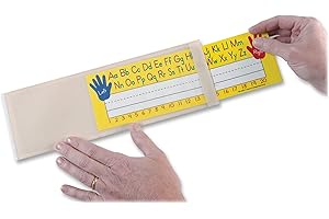 Ashley Productions ASH10400 Clear Desk Name Tag Holder