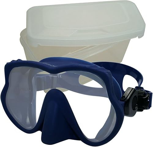 Promate Frameless Mask for Scuba Diving Snorkel with mask Protective Box