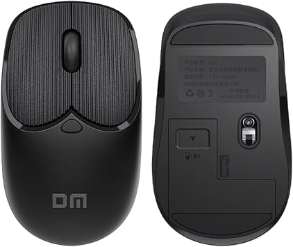 1200DPI Wireless Optical Mouse with DM K17 Dual Mode Bluetooth and 2.4GHz Support