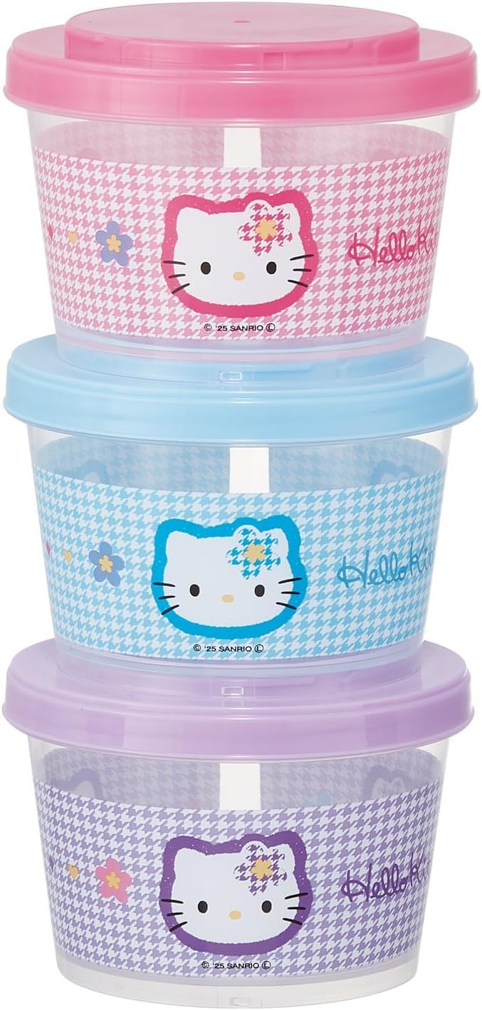 Amazon｜スケーター(Skater) 保存容器 3個セット 240ml おかず入れ