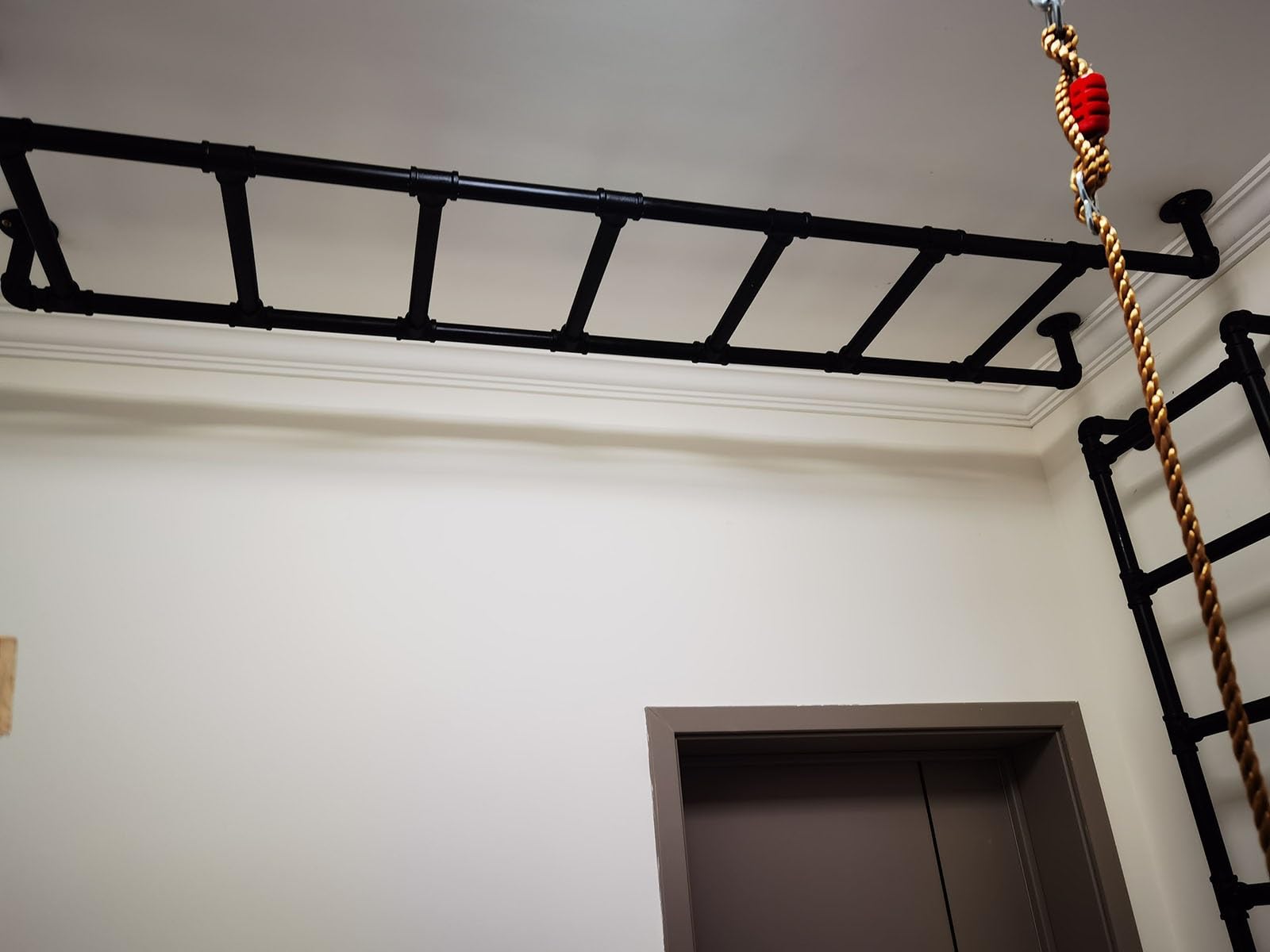 Hochbett Leiter Metall-Leiter Für Fensterflucht, Wandmontierte Hochbett-Etagenleiter 0.8 1 1.2 1.6 1.9 2 2.5 M Ausstiegstreppe Leiter Für Wohnmobil Wohnwagen Wohnmobil Interieur, Belastung 200kg Klett