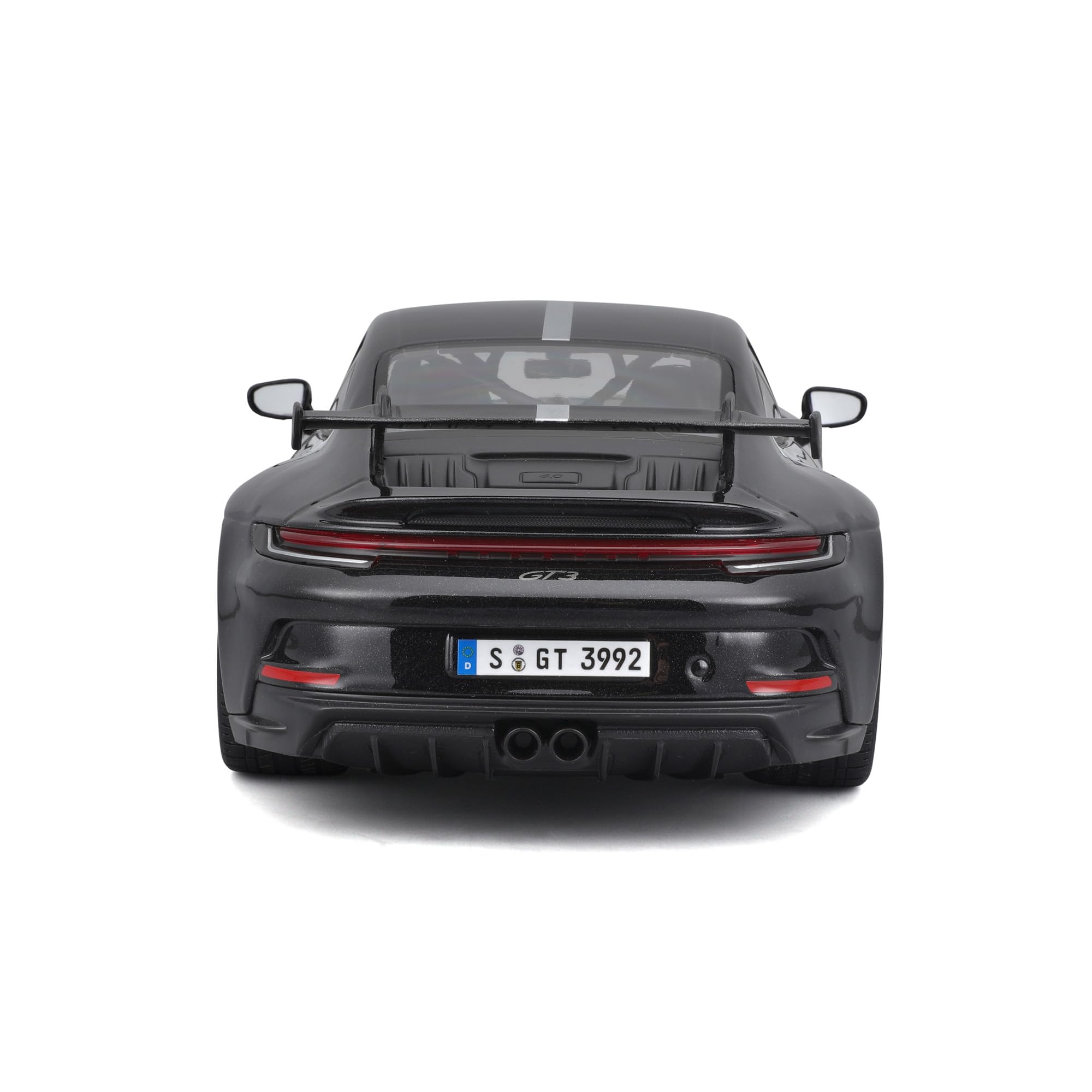 Maisto Porsche 911 GT3 (2022): Modellauto im Maßstab 1:18, Türen, Kofferraum und Motorhaube beweglich, blau (536458B)