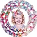 10PCS 6Inch Large Big Hair Bows Grosgrain Ribbon Rainbow Bow Alligator Hair Clips Unicorn Hair Bows For Baby Girls Toddlers Kids Teens