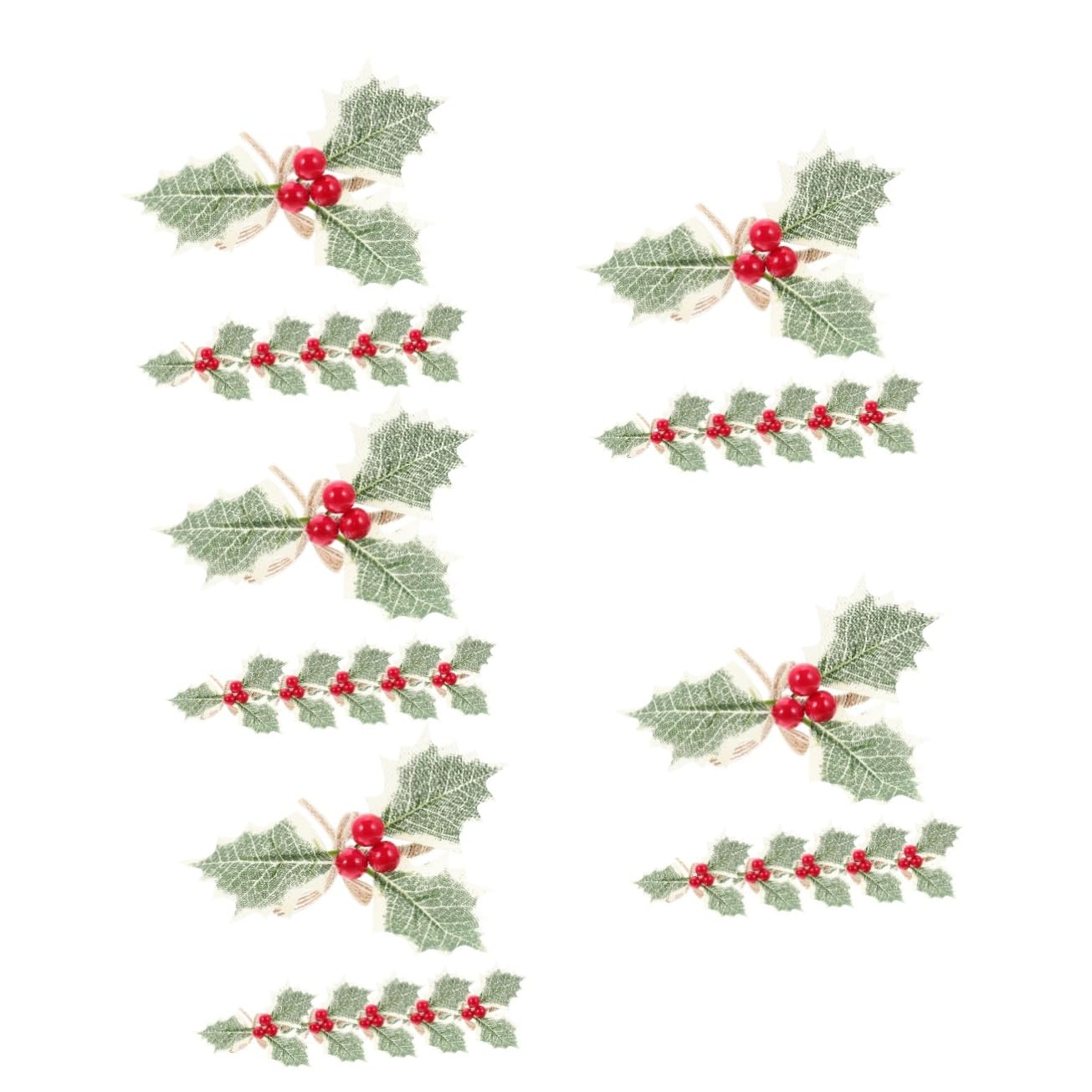 30 Pièces Ronds de Serviette de Noël Rond de Serviette de noël Boucles de Serviette de Repas de Noel Goodies Noel décor Porte-Serviettes de fête Anneau à Serviette Alipis