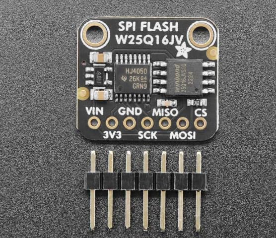Outils de développement IC pour mémoire Adafruit SPI FLASH Breakout - W25Q16-16 Mbp/2 Mo - SKU 5635