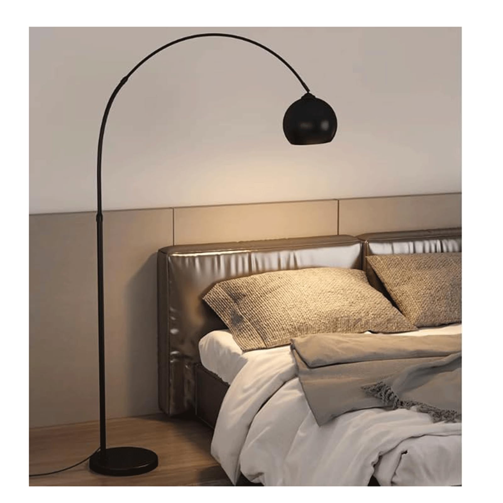 Lampa podłogowa Vloerlamp Boogvloerlamp 3-kleuren dimmen verticale hoge lamp voor woonkamer bank studie staande lamp luksus