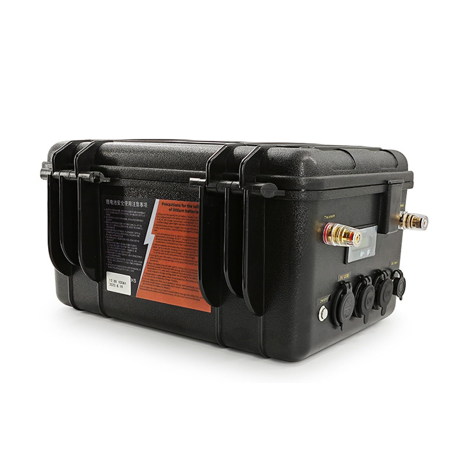 Batería de Litio 12V 24V 48V Batería de propulsor Exterior de Alta Potencia Ultraligera Impermeable 60AH 80AH 100AH 120AH 150AH 200AH para Motor de Barco,C 24v 80ah