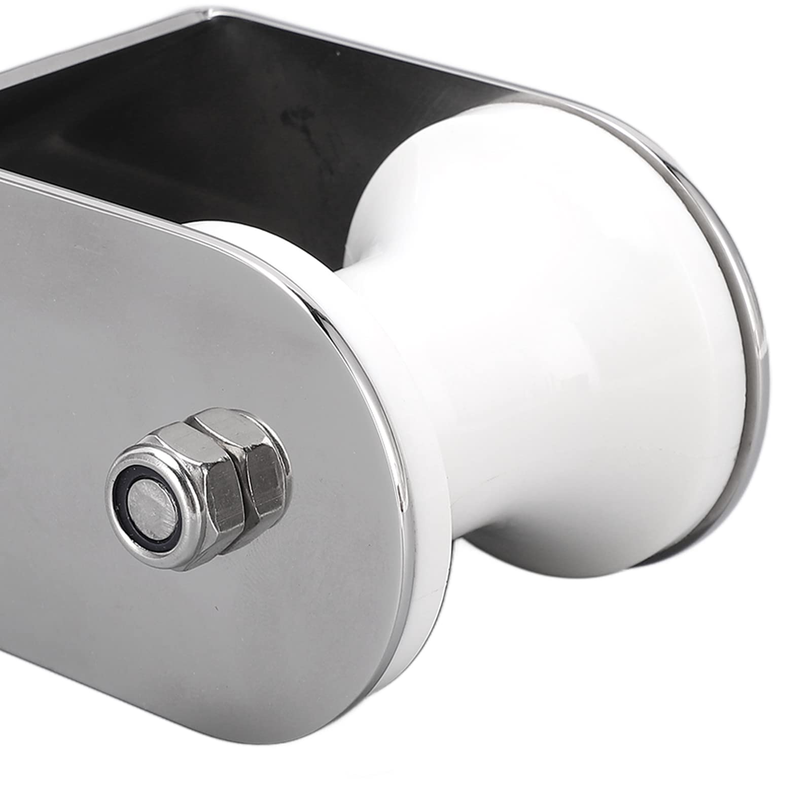Support d'ancre de Bateau à roulettes, poulie d'ancrage, Support d'ancre de bossoir Rouleau D'ancre épaissi Roulette pour Ancre pour Accessoires d'amarrage Yacht Marin en Acier Inoxydable