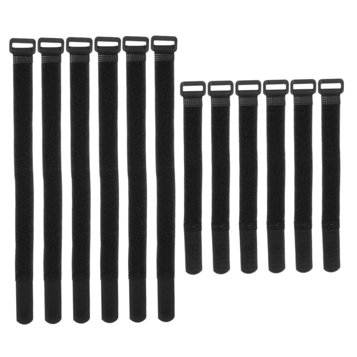 SUPVOX Bike Rack Straps Replacement 12 Pieces Reusable Bike Wheel Strap Fast Cinch Straps for Storage Transport Bike Wheel Stabilizer Straps