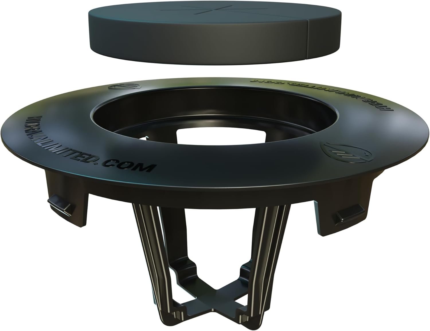 Neoprene Collar for Root Halo 150pk - 3.5" Medialess netpot Insert Replacement for Deep Water Culture Hydroponics (150)