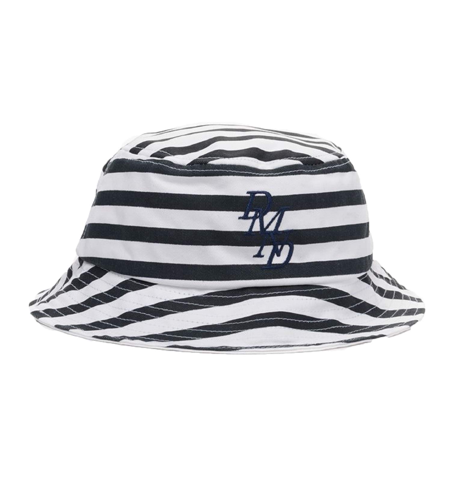 Diamond Supply Co. Serif Bucket Hat (Navy/White Stripe, S/M)