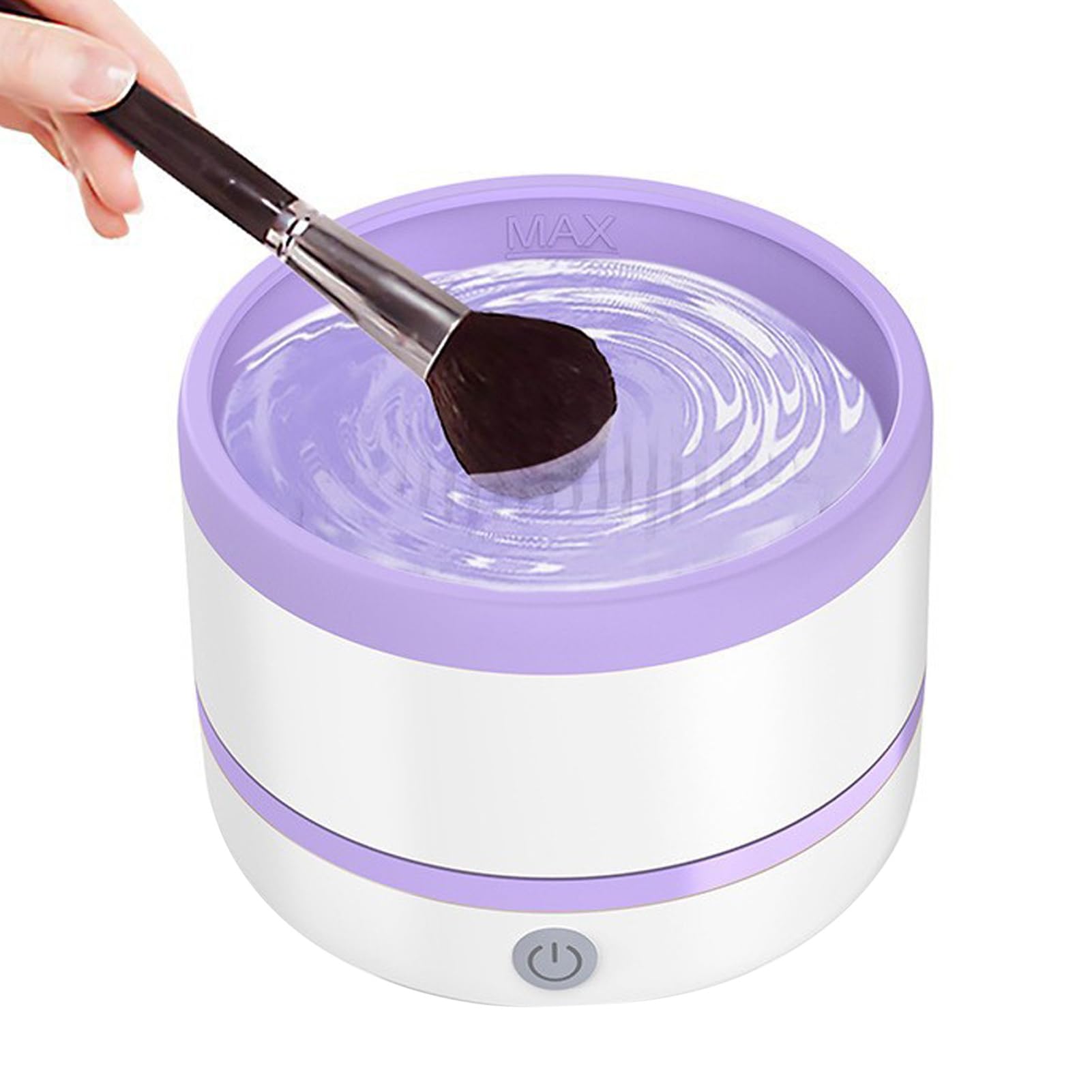Nettoyeur de pinceaux de maquillage électrique portable pour étudiantes et maquilleurs