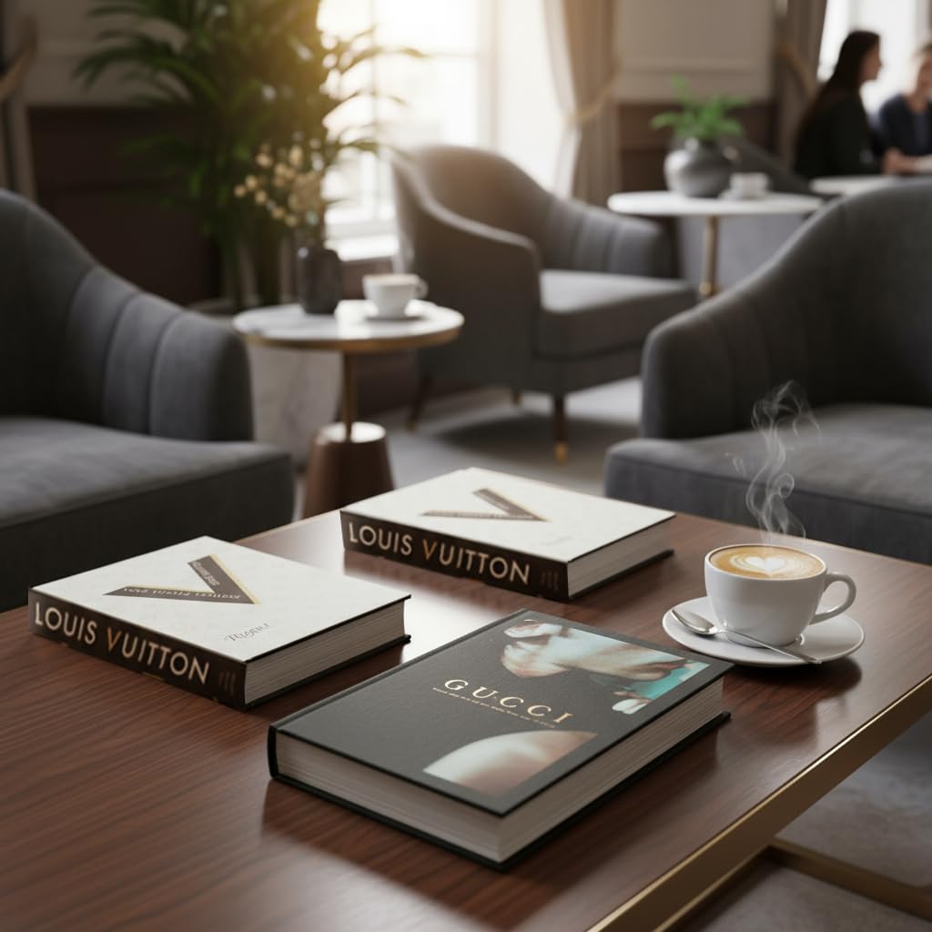 Libri decorativi per la casa, set di 4 eleganti libri falsi di libri da stanza, decorazione estetica per tavolino da caffè, soggiorno, tavolo, decorazione per mensole, moderna copertina rigida