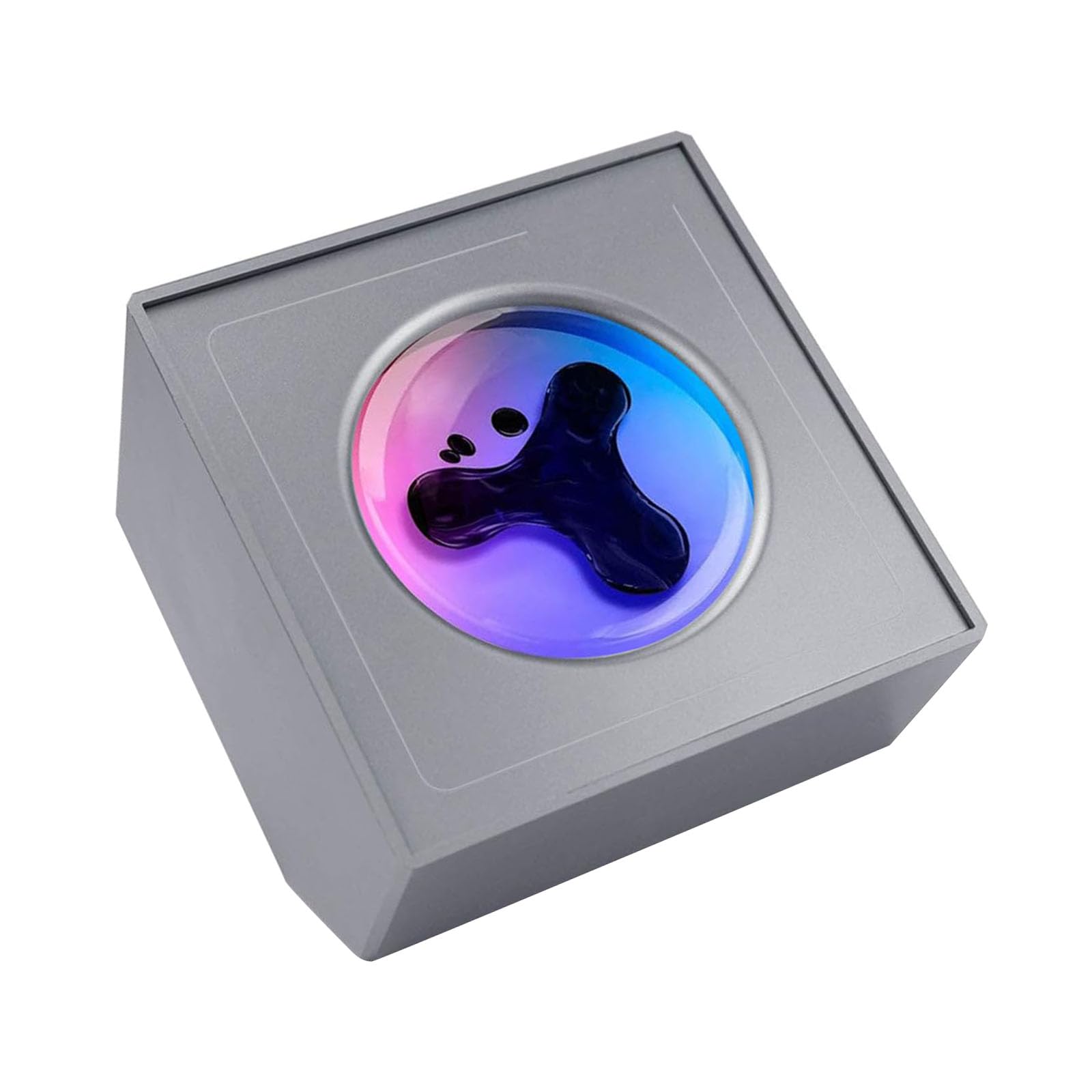 Nucelit Innovative Present Ferrofluid Music Displayer Lamp Captures Rhythm with Altering Radiances Ease Deck Innovative Lamp