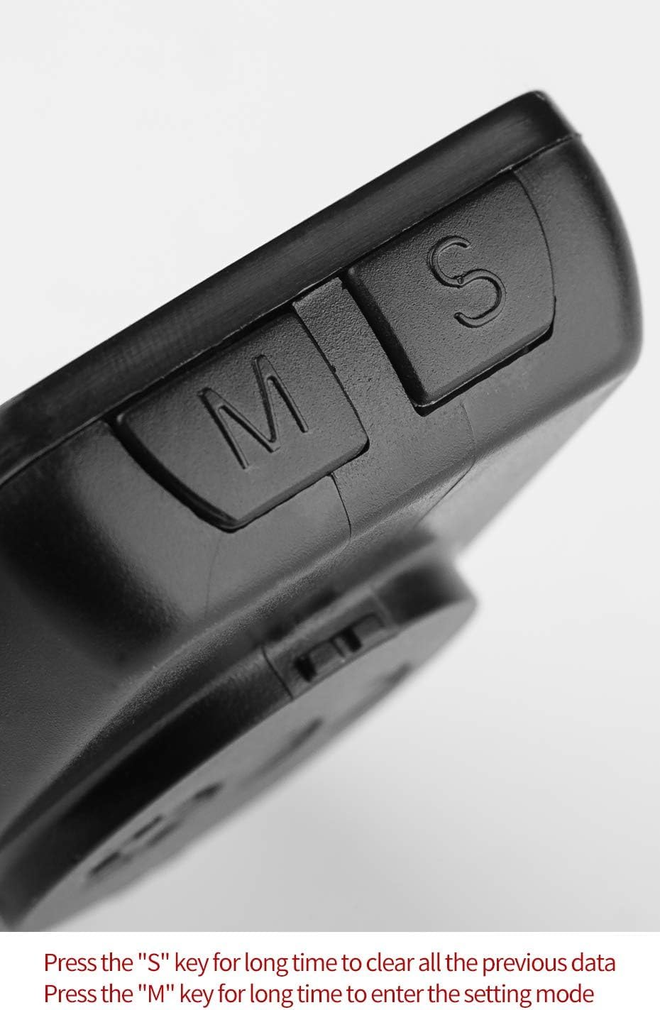 WDX- Contachilometri for Bici da Bicicletta Wireless cablato Ciclocomputer Impermeabile Antipioggia for Bicicletta Contachilometri Ricaricabile USB Misurazione della velocità
