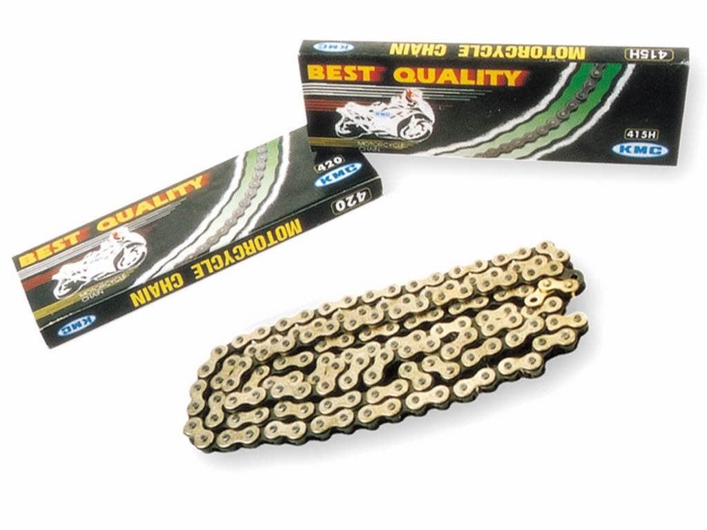 3869 - Cadena Moto Dorada kmc 520 x 118