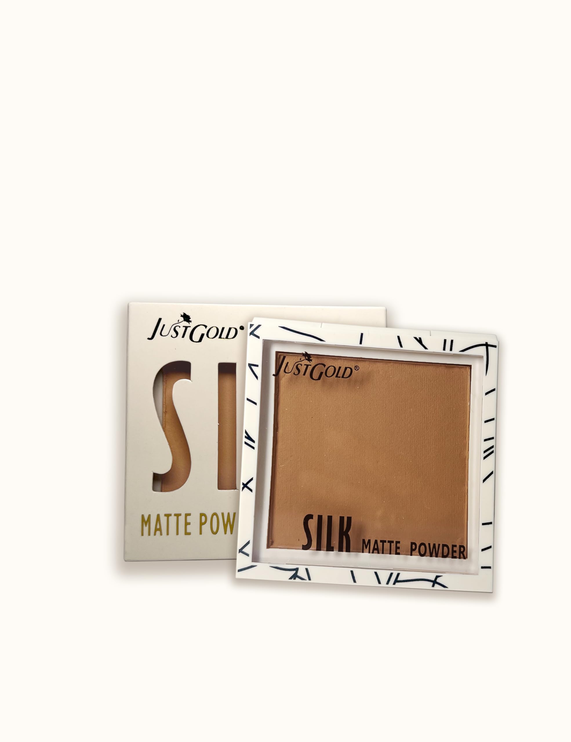 Justgold Silk Matte Powder Foundation High Coverage Light Weight Waterproof and Long Lasting Full Coverage Face For All Skin Types (533-09)