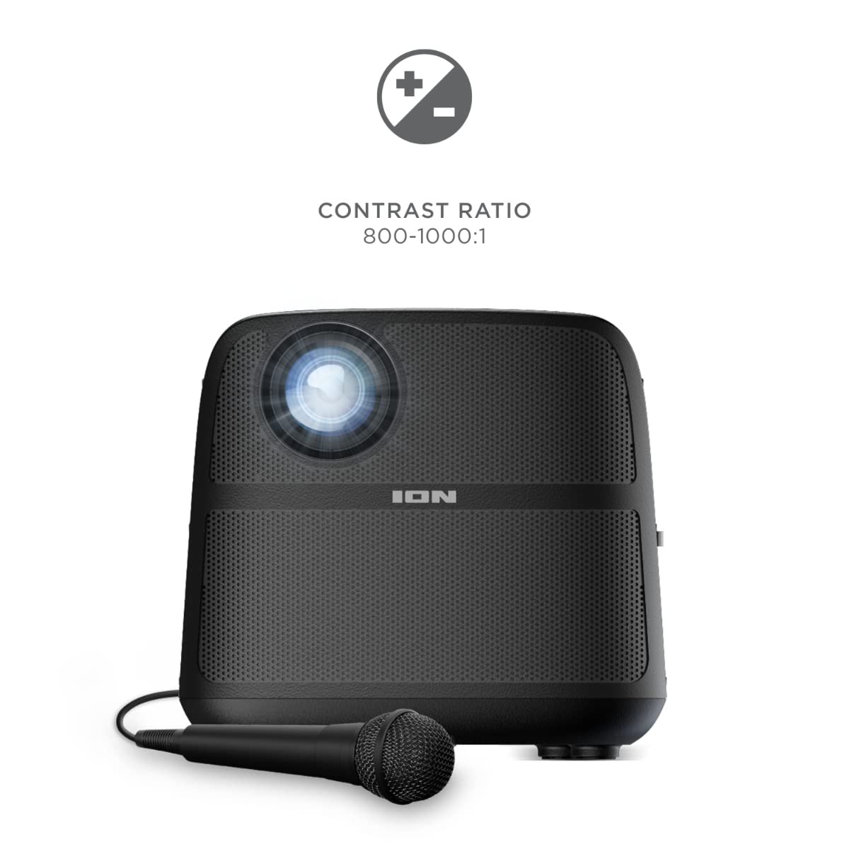 Amazon.com: ION Audio Projector Deluxe HD Battery/AC Powered 720p