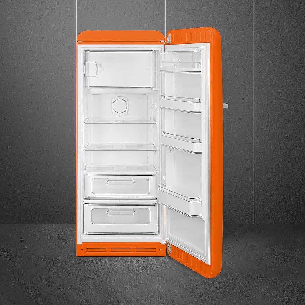 Amazon | 【日本正規品】SMEG スメッグ 冷蔵庫 (オレンジ) | SMEG 