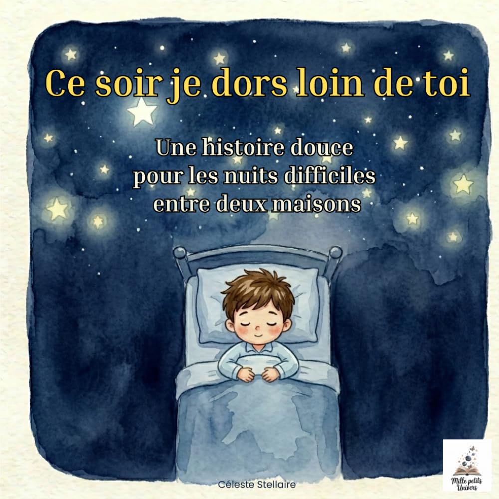 Ce soir je dors loin de toi: Une histoire douce pour les nuits difficiles entre deux maisons