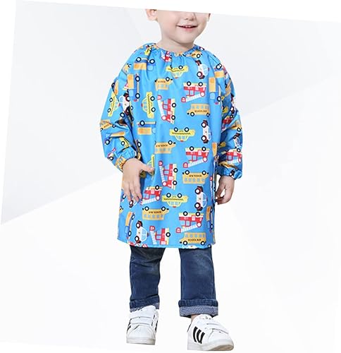 Miniatura 7 de ORFOFE Delantal de pintura para niños de 3 a 5 años