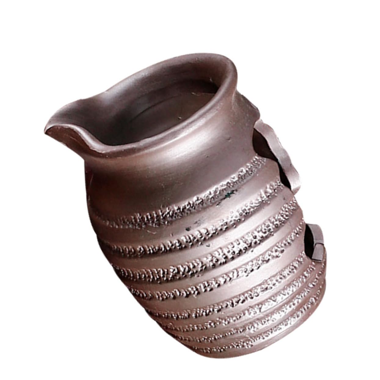 HEMOTON Ceramic Jar Indoor Water Fountain Decorative Circulating Fountain for Garden and Home Elegant Water Dispenser for Relaxation and Aesthetic Appeal Outdoor Spaces