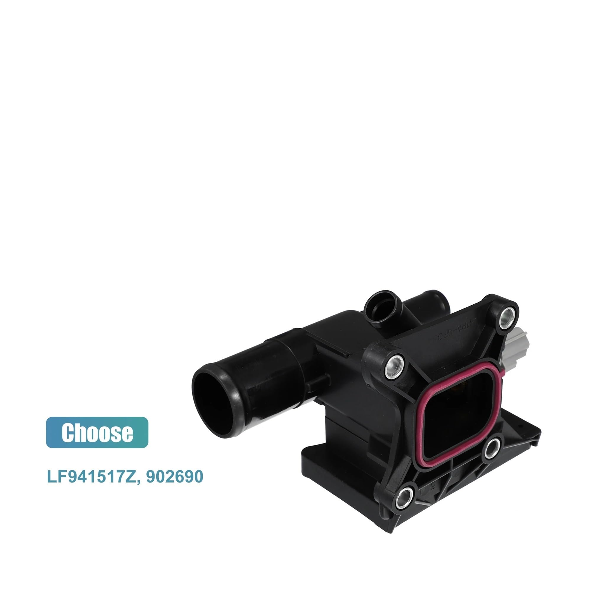 Dla Mazda 3 2006-2013 LF941517Z Automatyczny silnik chłodzący termostat obudowy zestawu akcesoriów do termostatu samochodowego