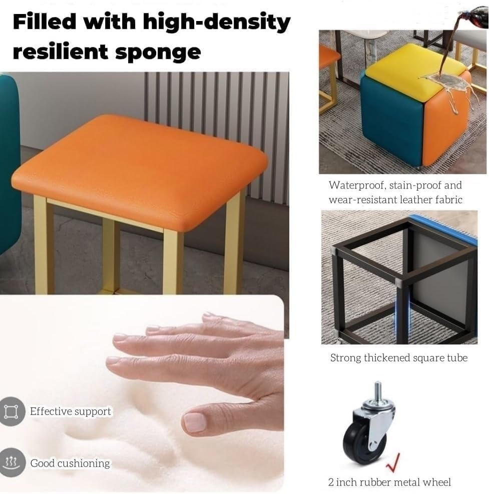 Manque de sièges ? Tabouret cubique 5 en 1, la solution modulable
