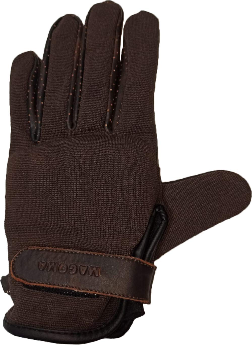 Dumbo, guantes de piel y tela de moto con protecciones para hombre