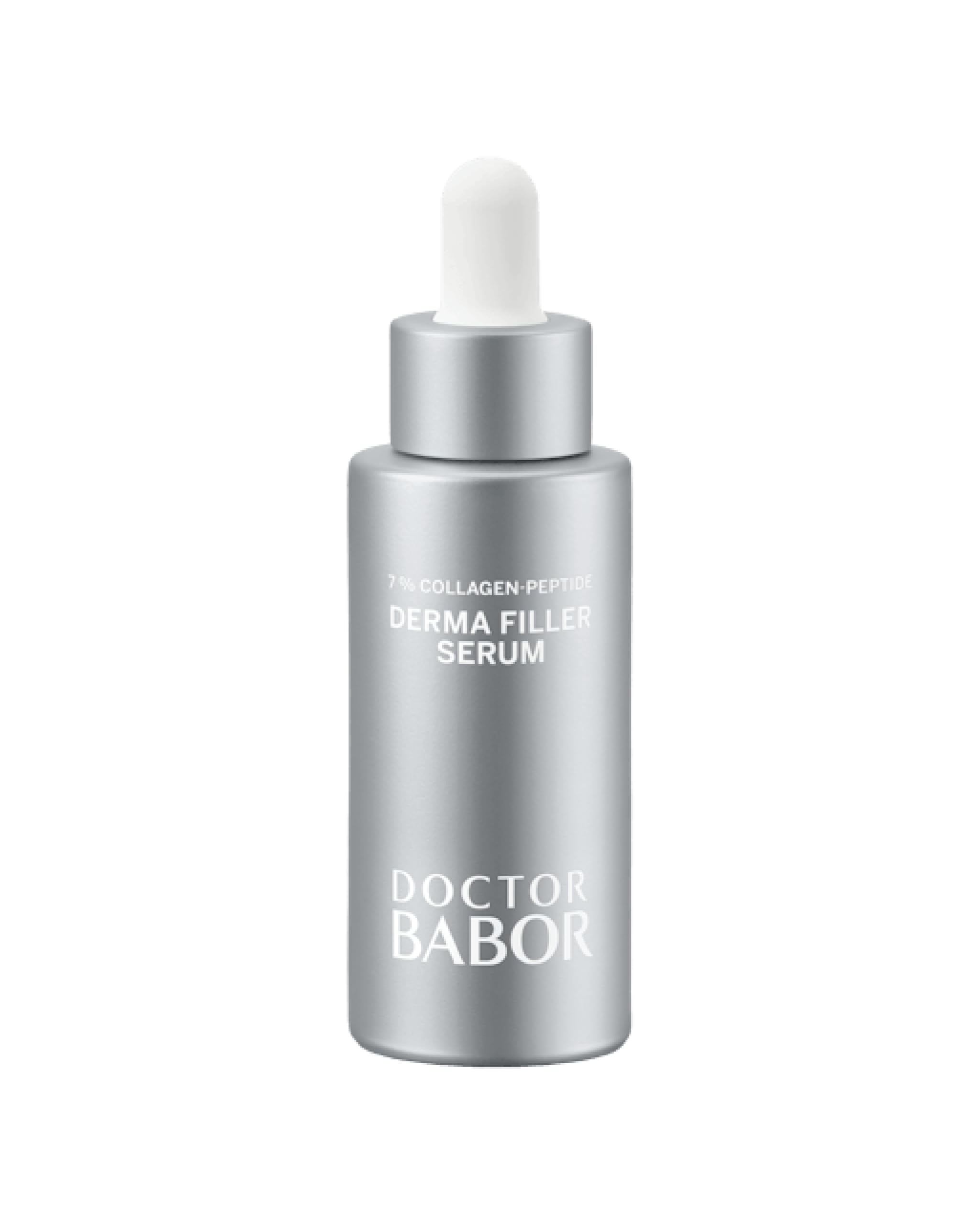 DOCTOR BABOR Lifting Derma Filler Serum, Collagen Peptide Complex, Firmer Smoother Complexion, Hyaluronic Acid Hydrates & Plumps Skin, Reduce Wrinkles and Improve Skin Texture, 1 oz
