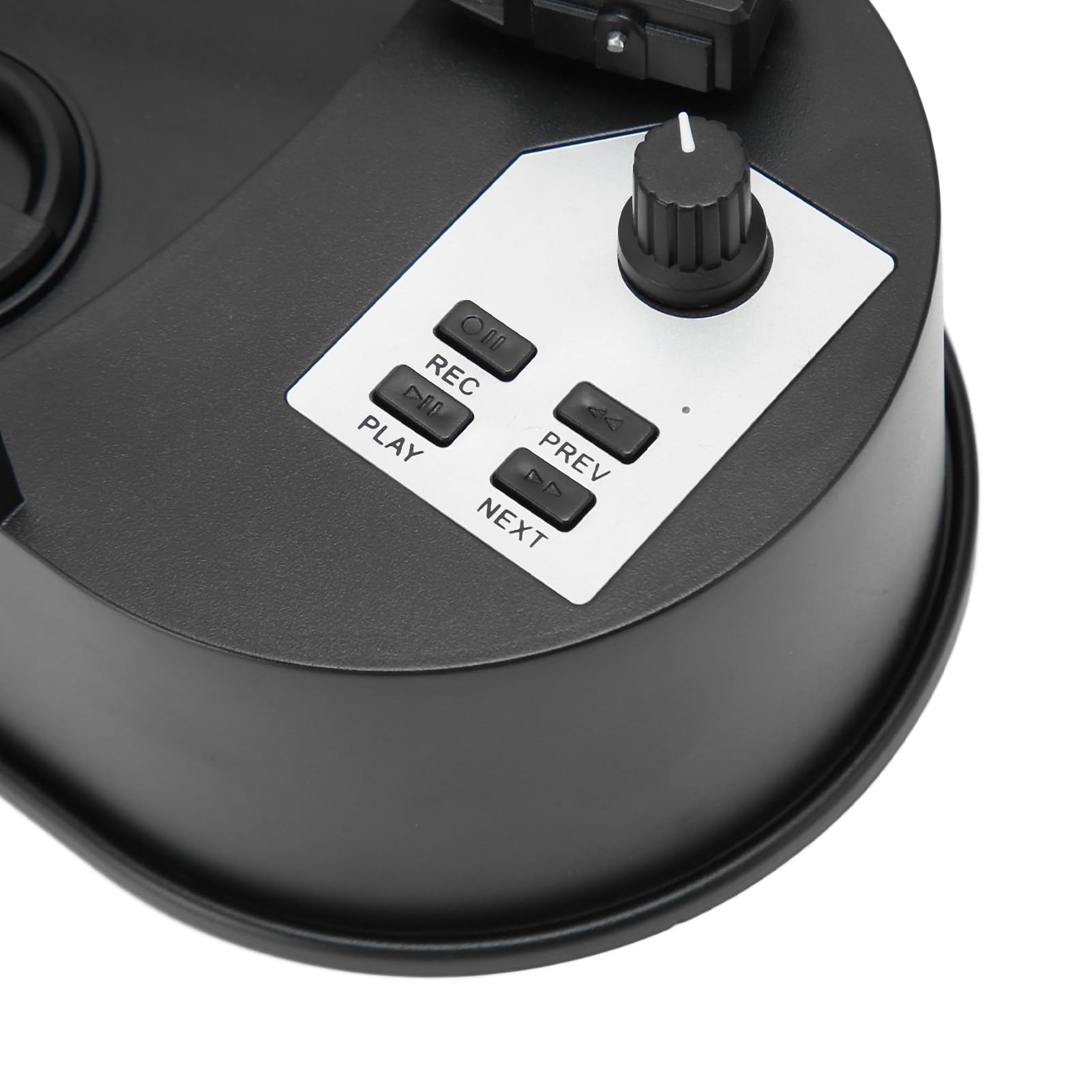 GOWENIC Convertitore per Giradischi retrò con USB MP3 e Uscita da 3,5 Mm |Mini Giradischi Portatile per Altoparlanti, Lettore in Vinile da 33 45 Giri/min, Design ABS Resistente