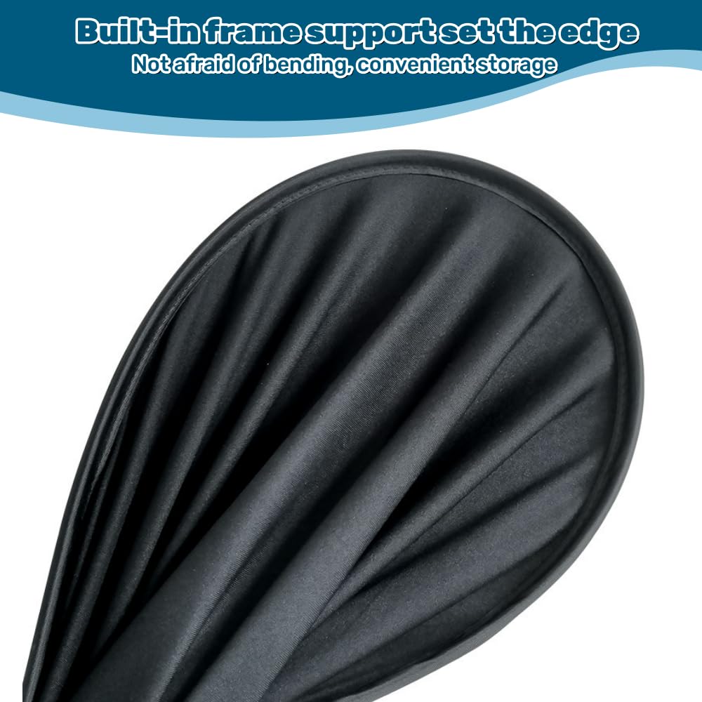 HALOULENI Pram Sun Shade Cover Baby Sunshade UPF 50 + Adjustable Sun Shade Canopy Breathable Pram Sun Shade for Pushchair Stroller Buggy Pram - Image 4