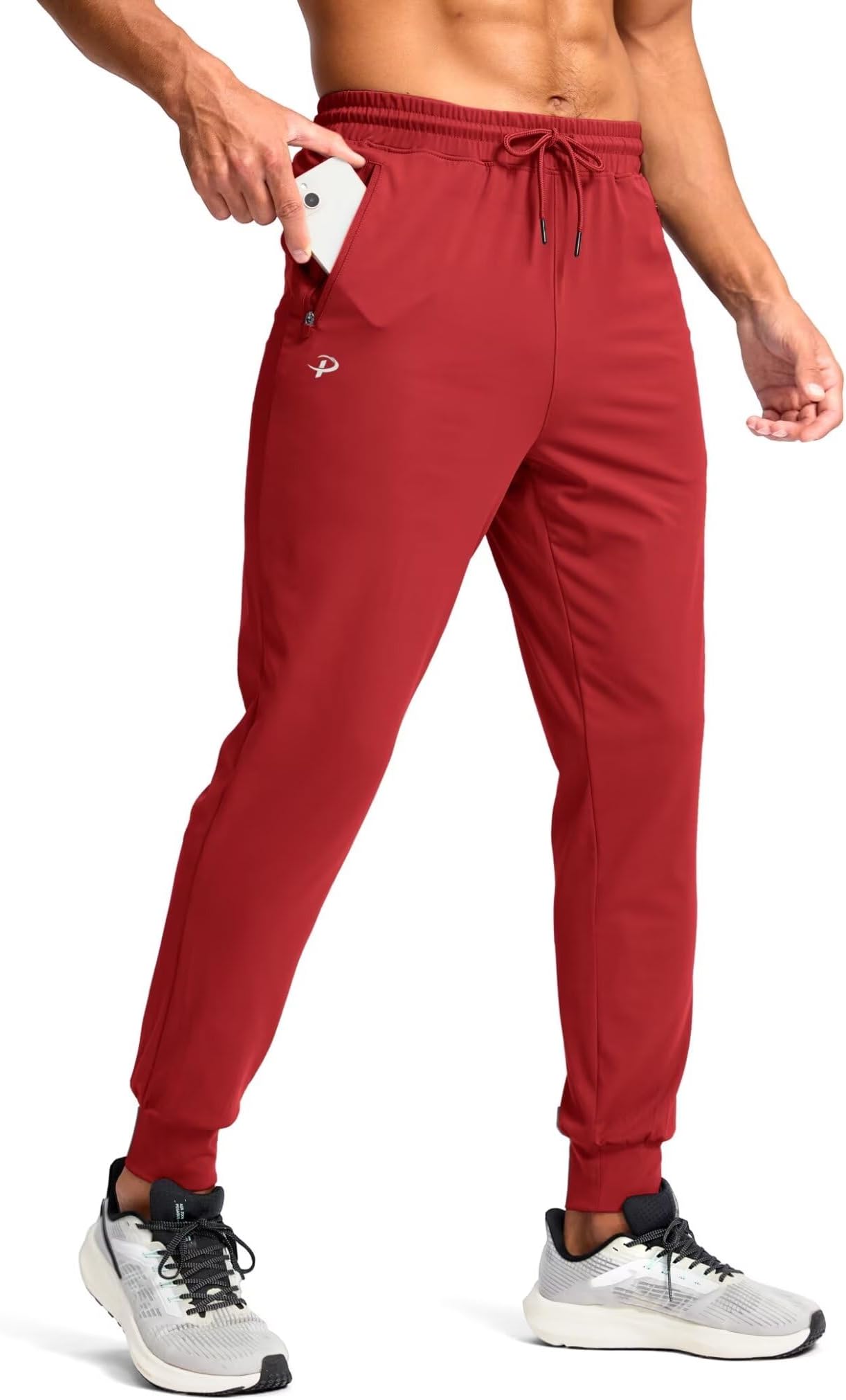 adidas red sweatpants men