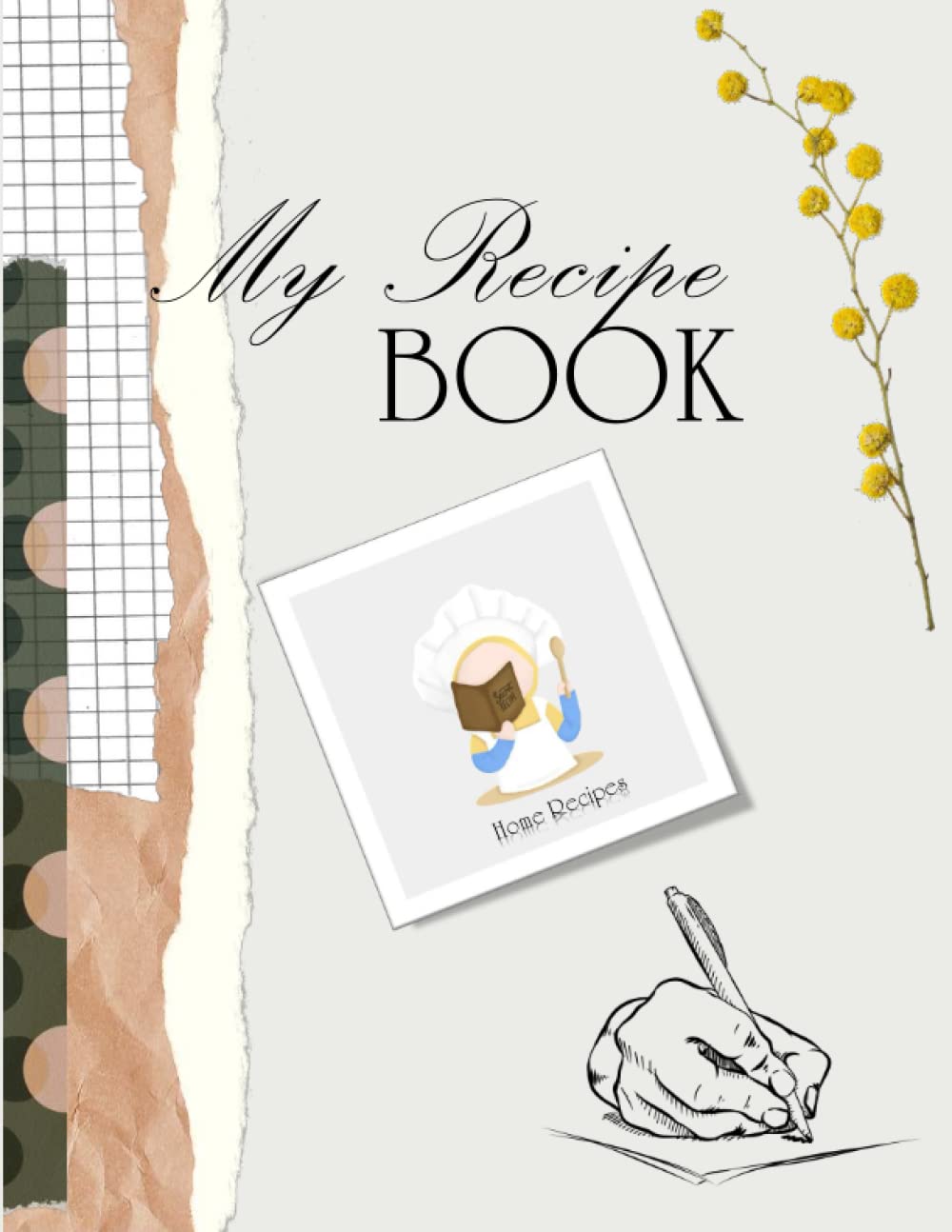 Carnet de recettes à remplir pour conserver et organiser vos plats