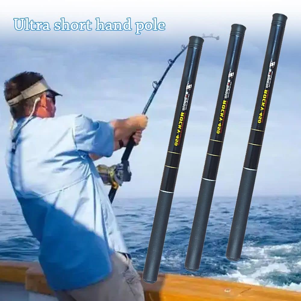 Angelrute, Teleskoprute Teleskop Angelrute Carbon Fiber Stream See Hand Pol Karpfen Tragbare Angelruten Tackle