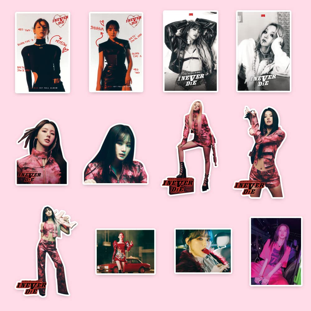 Amazon.co.jp: 105枚入 for G-IDLE ステッカー 防水 2023 for G-IDLE I