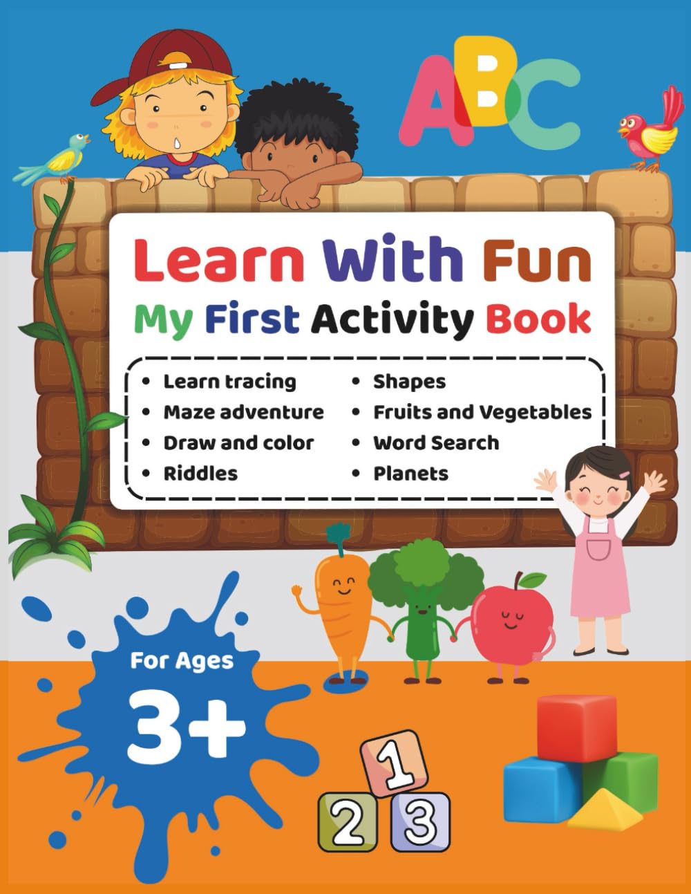Learn With Fun: My First Activity Book