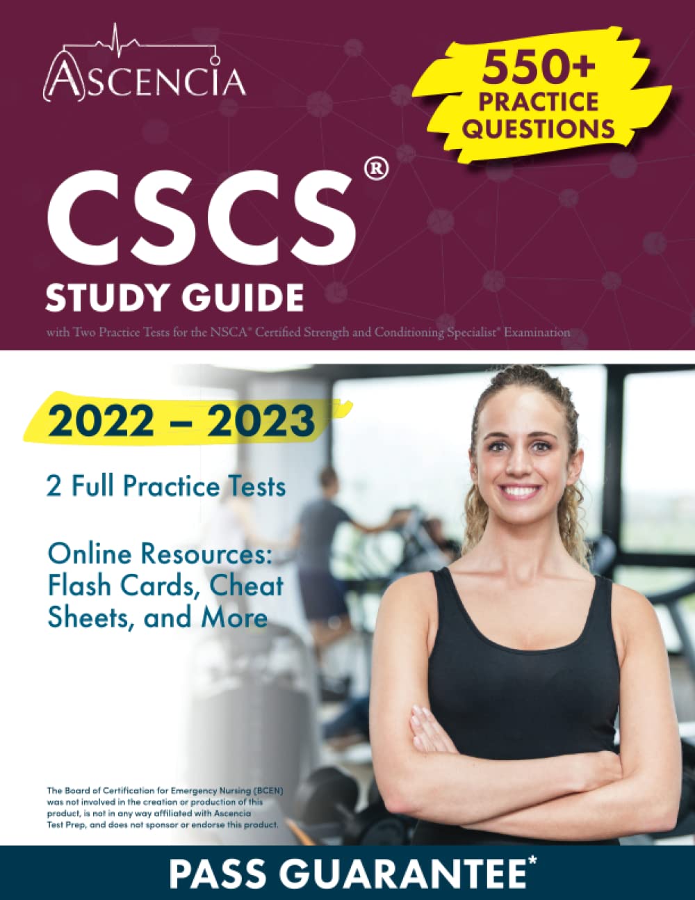 CSCS Exam Prep 2022: Study Guide with Practice Test Questions for the NSCA Certified Strength and Conditioning Specialist Examination