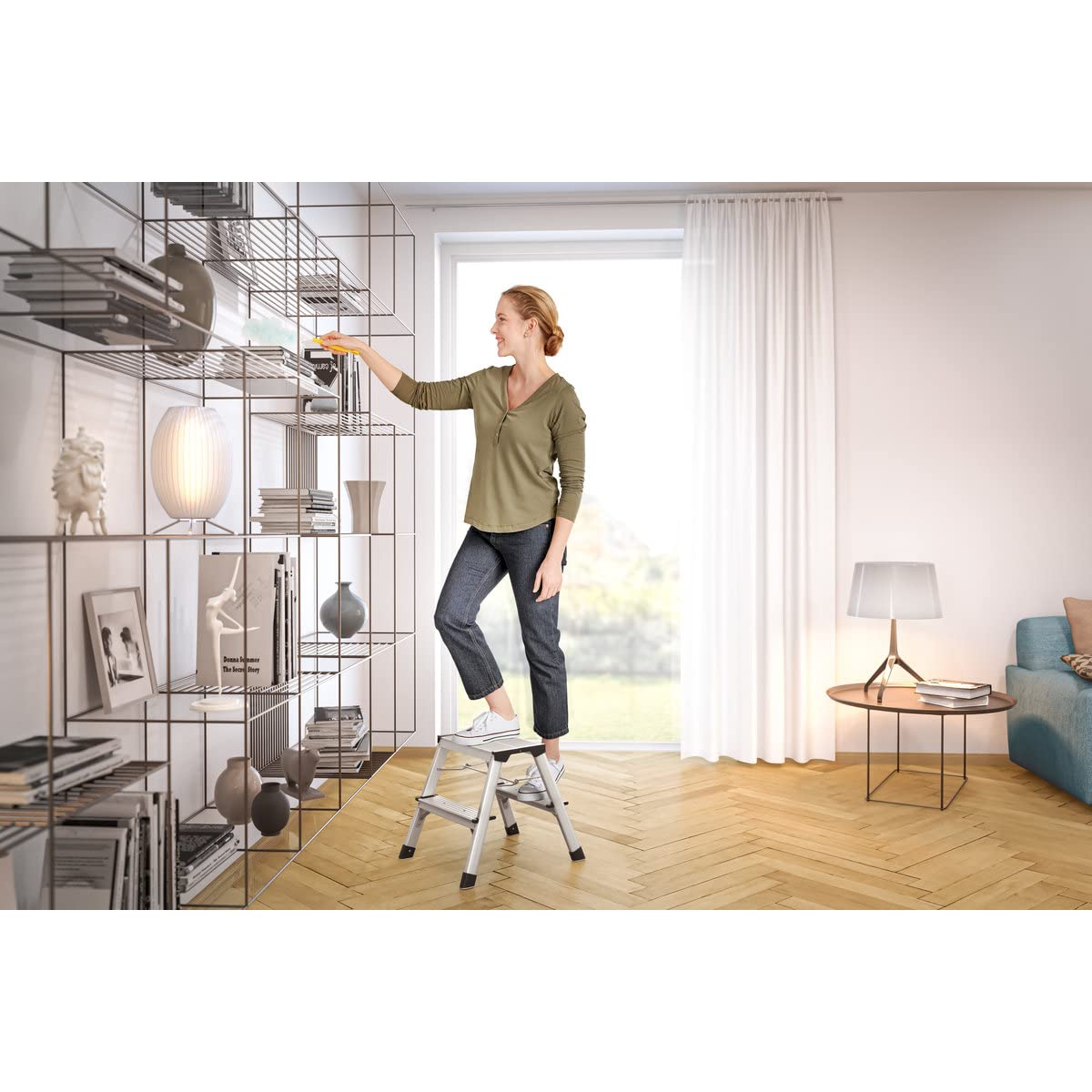 Hailo Klapptritt L90 Stepke 220 cm 2x2 Stufen