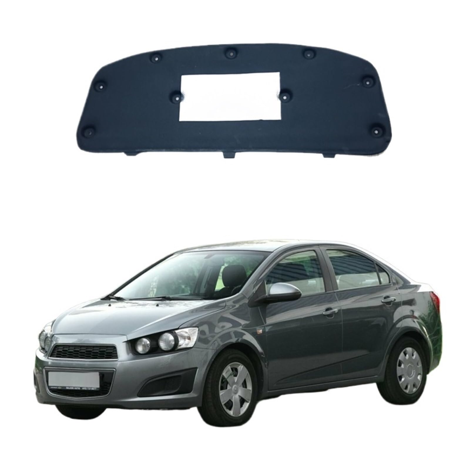 Front Hood Engine Compatible for Chevrolet Aveo T300 Chevrolet Sonic Holden Barina 2012~2020 Sound Insulation Soundproof Mat Pad Auto Parts