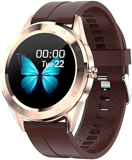 smartwatch ouro rose